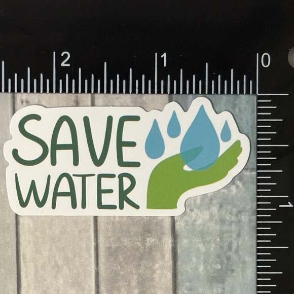 🌀10/$10🌀 Protect The Earth Environment Green Reusable Waterproof Vinyl Sticker - Picture 1 of 1